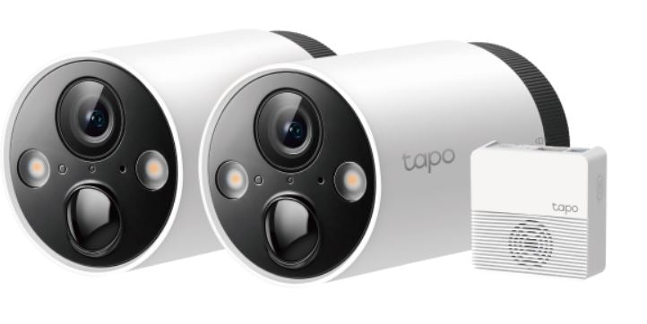 TP-Link Tapo C420S2 4MP Smart Wire-Free Security Camera System, 2-Camera System,2K QHD,1080P,Night Vision,Two-Way Audio TP-Link Tapo C420S2 4MP Smart Wire-Free Security Camera System, 2-Camera System,2K QHD,1080P,Night Vision,Two-Way Audio